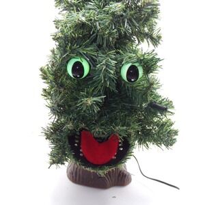 DOUGLAS FIR TALKING TREE Animated Singing Christmas 1996 18"